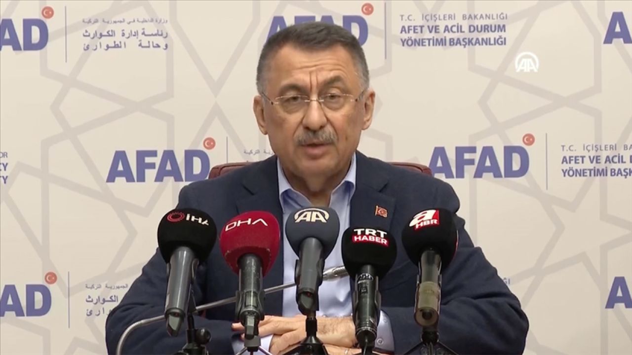 Cumhurbaşkanı Yardımcısı Fuat Oktay: "Depremin olduğu andan itibaren 1 ay tüm görüşmeler ücretsiz"