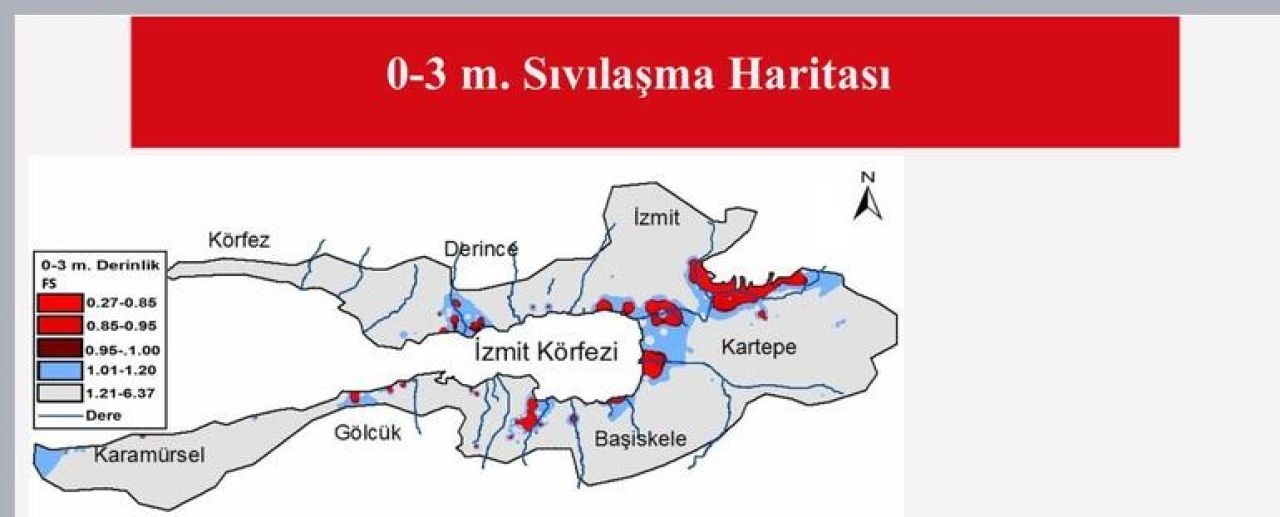 Kocaeli'nin kıyı yerleşimlerinde 'zemin sıvılaşması' riski