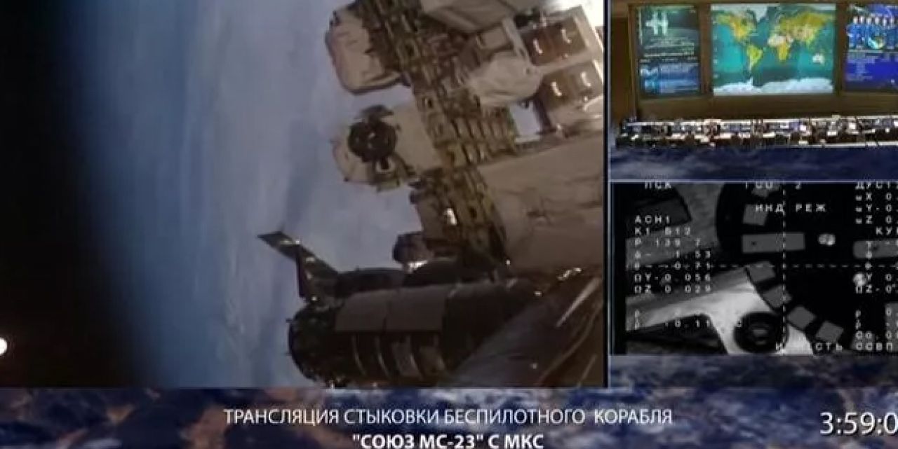 Uzayda keşif: Rus kapsülü Uzay İstasyonu'nda! Hasarlı kapsülün içi yok, dünyaya inecek!