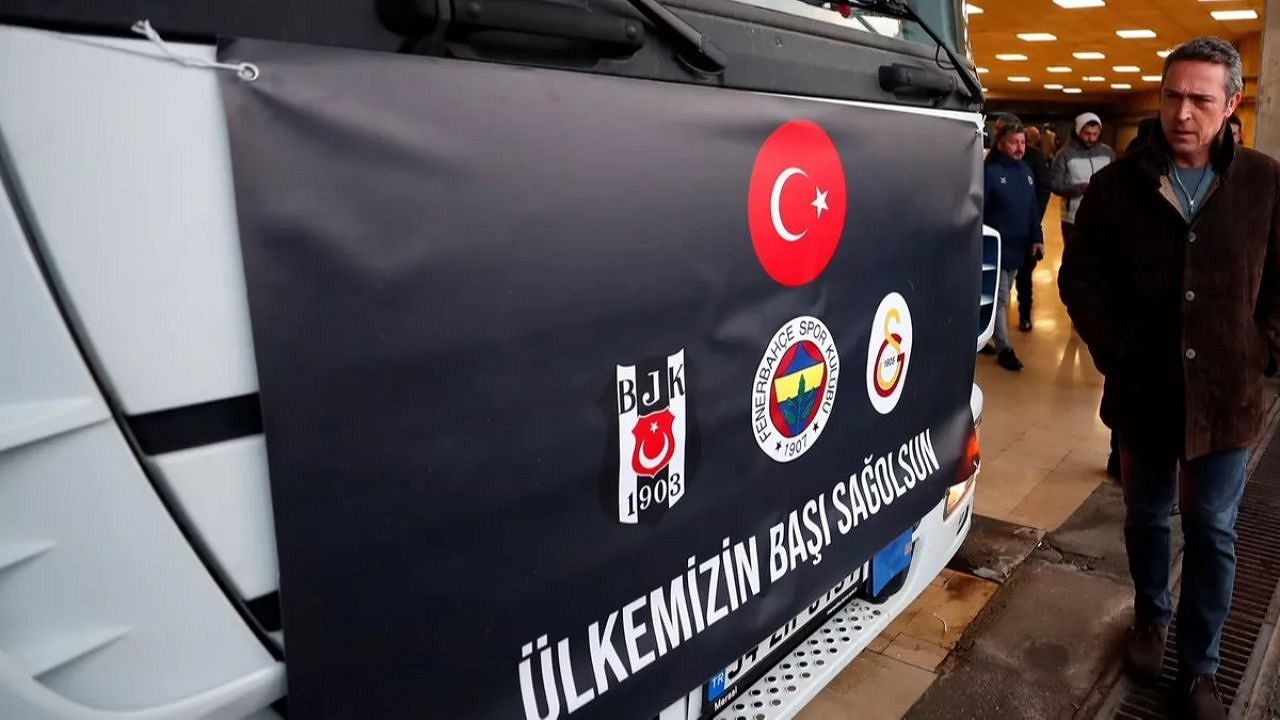 Yardım tırları yola çıktı! 'Üç büyükler' depremzedeler için birleşti