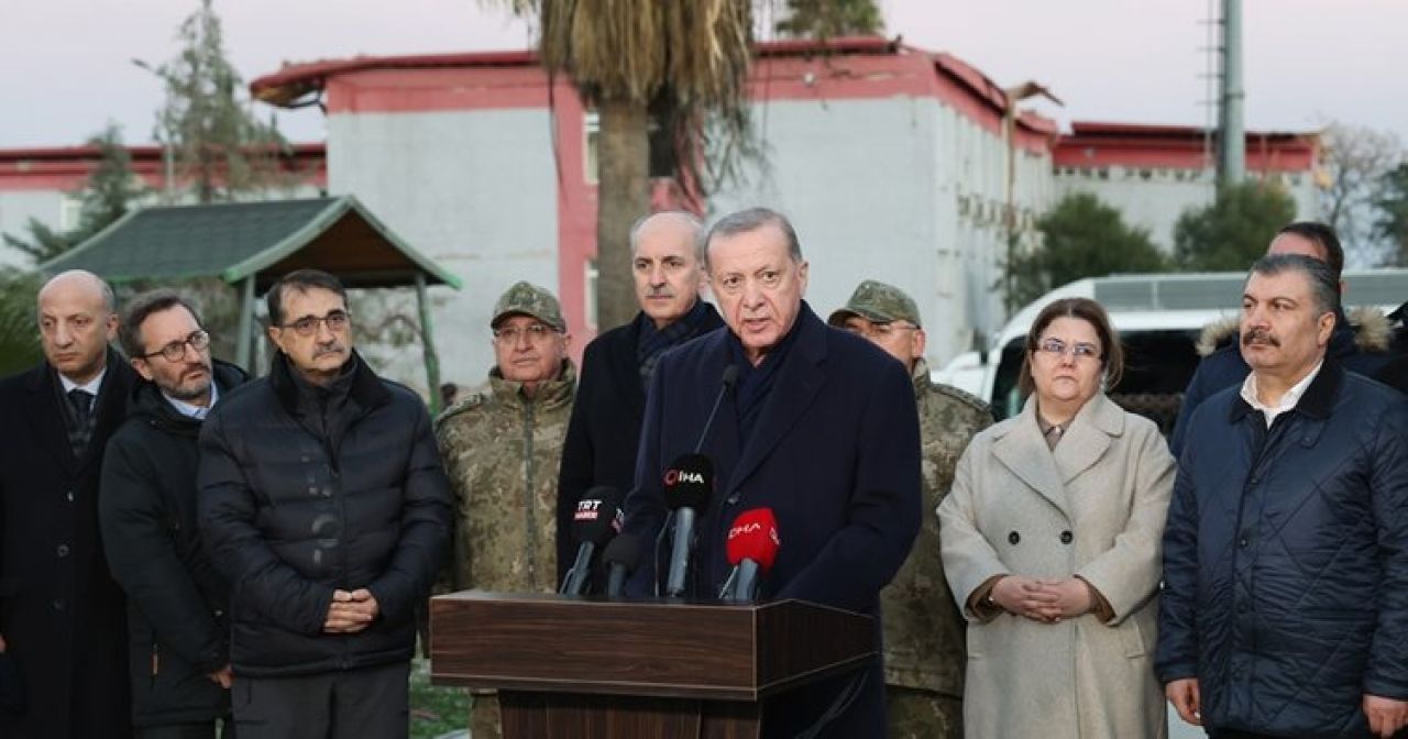 Cumhurbaşkanı Erdoğan: "Hatay'ı yalnız bırakmayacağız"