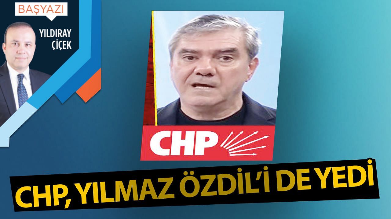 CHP, Yılmaz Özdil'i de yedi