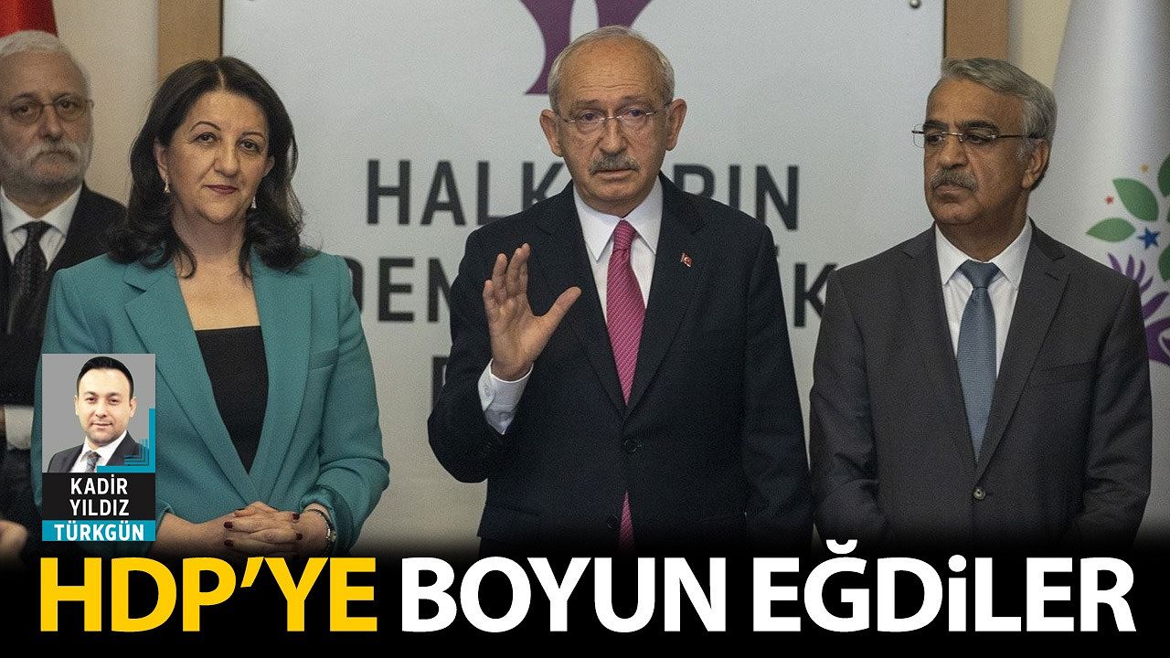 HDP'ye boyun eğdiler