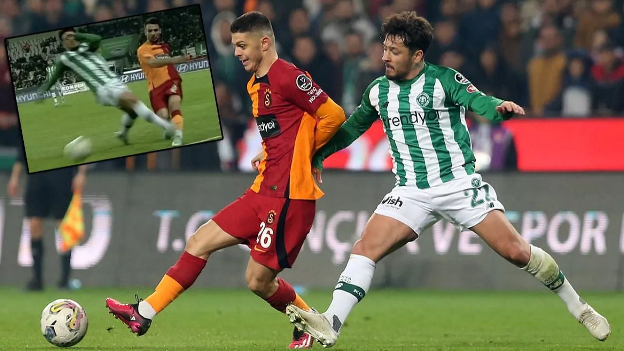 Konyaspor - Galatasaray maçının olay adamından itiraf ve özür!