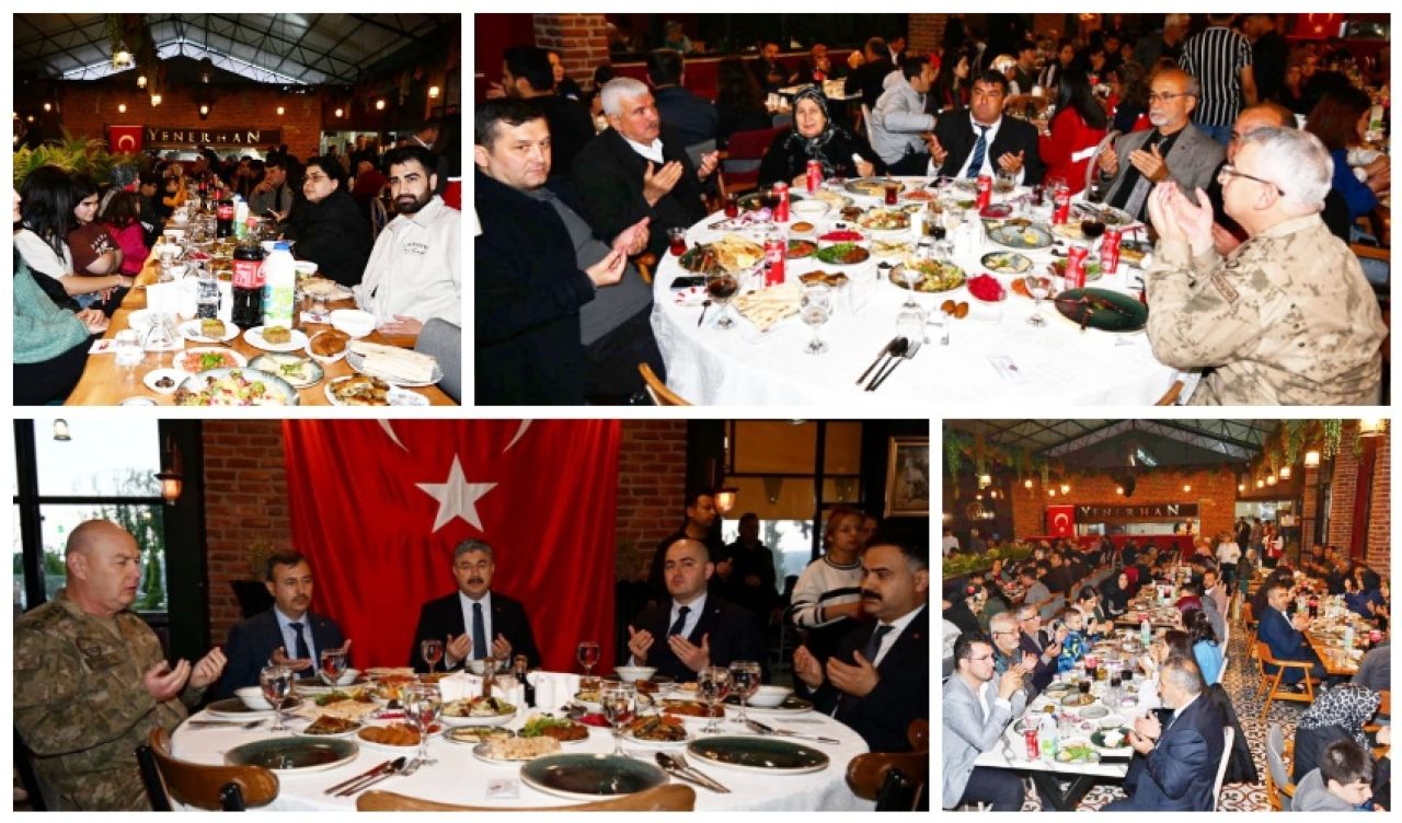 Osmaniye Valiliğinden şehit aileleri ve gaziler onuruna iftar 