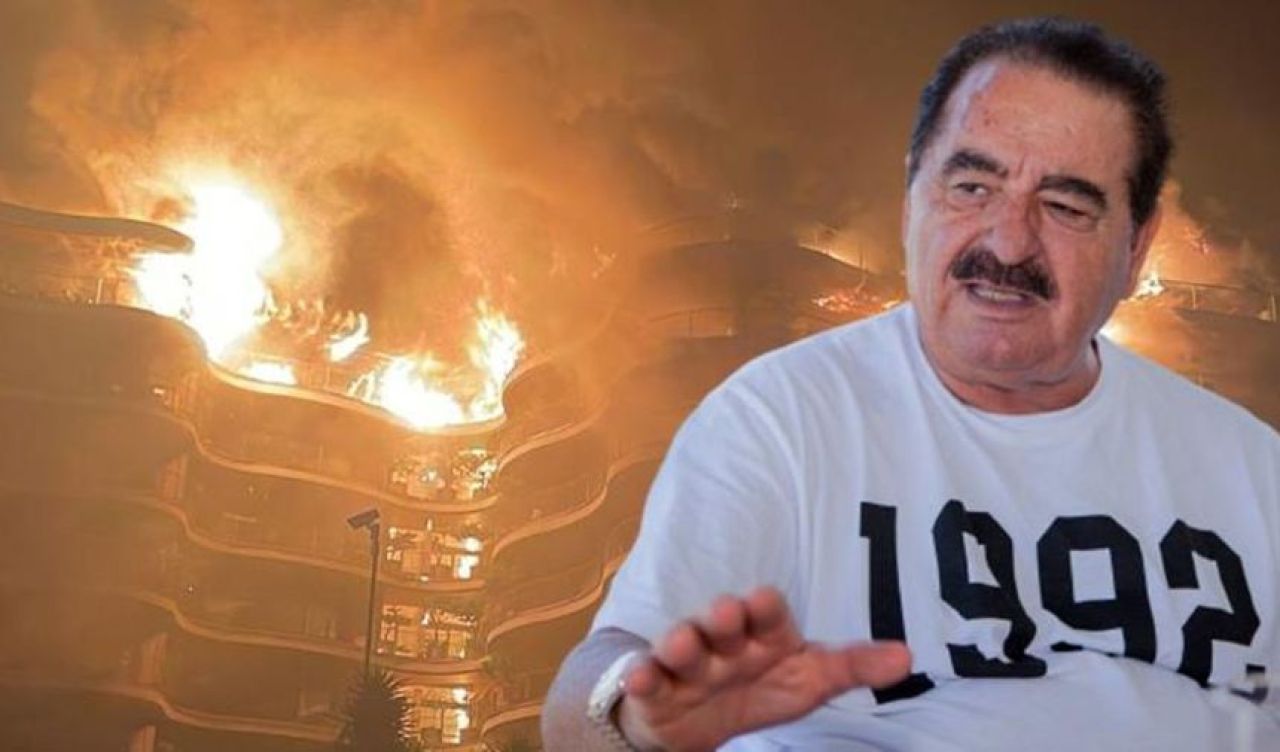 İbrahim Tatlıses'ten İzmir'deki büyük yangın sonrası paylaşım: 2 gün önce uçakta yer yok diye gelemedim