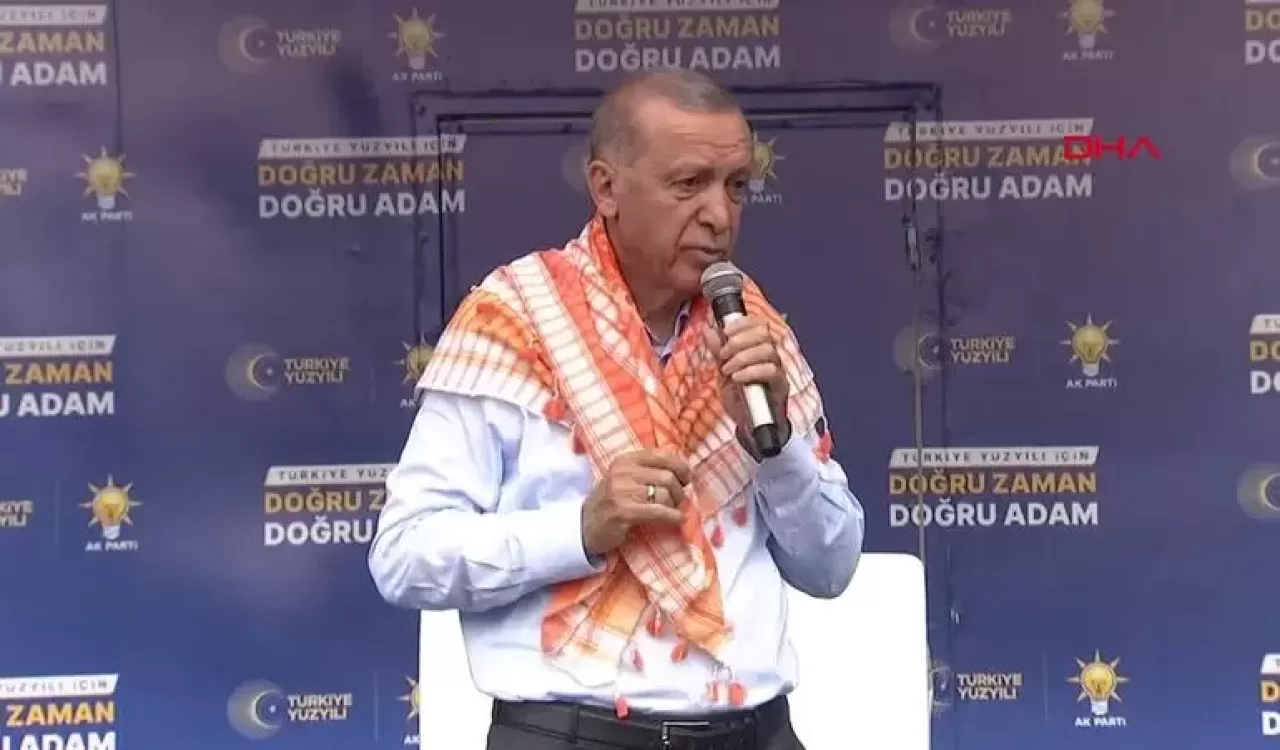 Cumhurbaşkanı Erdoğan: Oyumuzu ya eser siyasetinden ya da yıkım siyasetinden yana kullanacağız