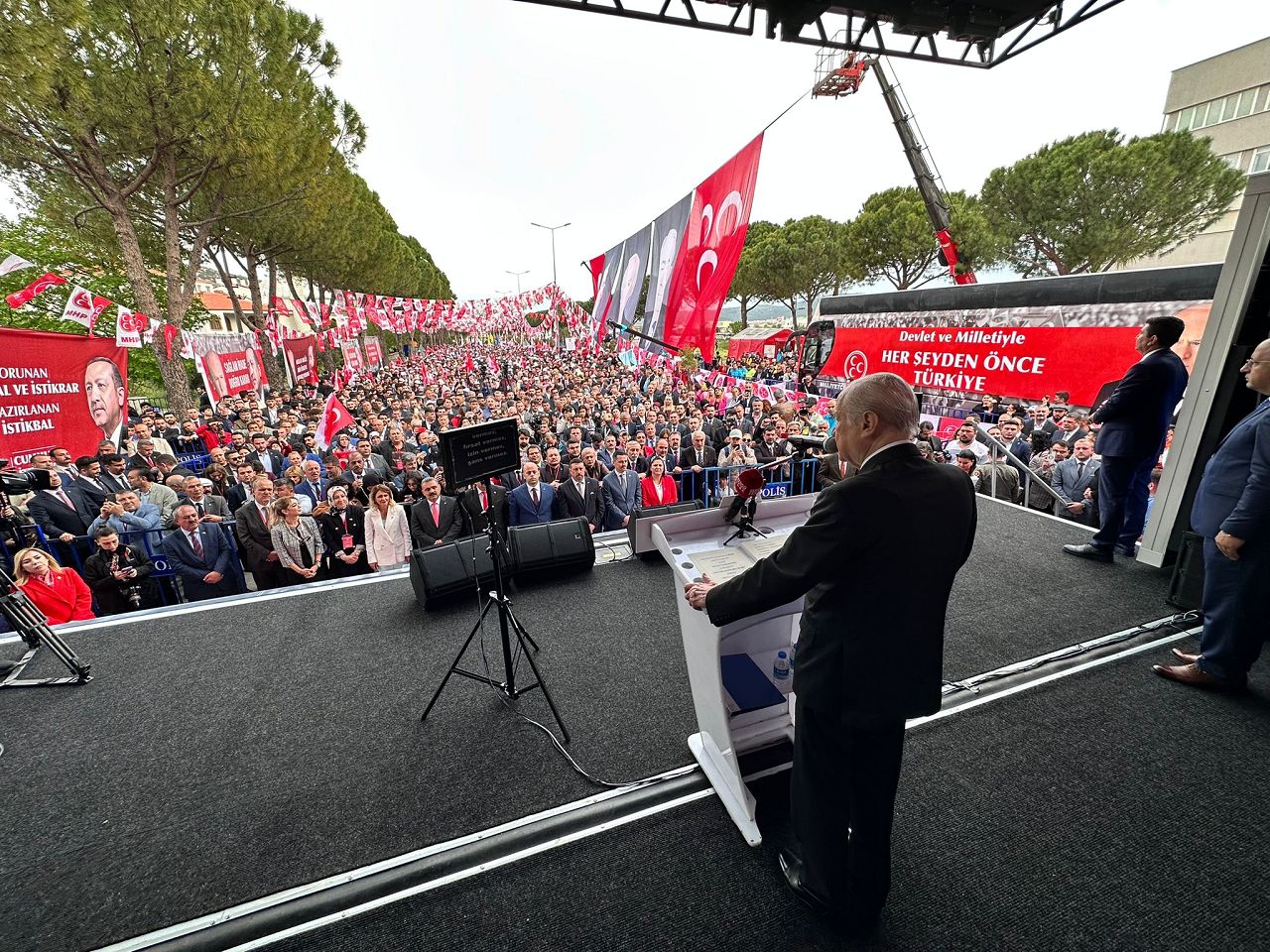 MHP Lideri Devlet Bahçeli: “Kılıçdaroğlu’nun kanlı destekçileri HDP’dir, PKK’dır, YPG’dir, FETÖ’dür”