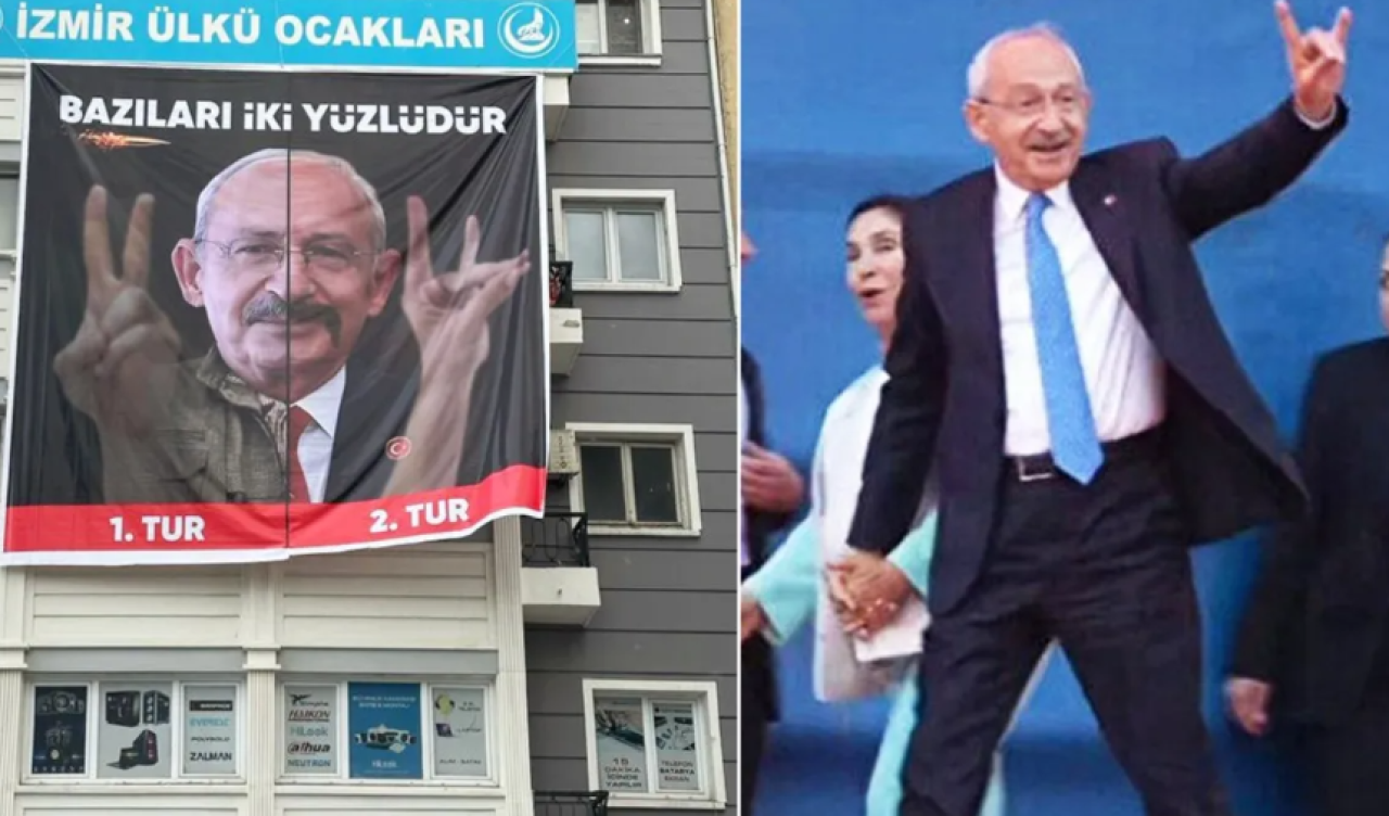 Ülkücülerden manidar pankart! Kılıçdaroğlu'na tepkiler çığ gibi: Hadi cevap versene