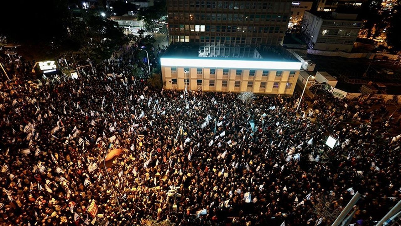 İsrail Adalet Bakanı'ndan "ülkedeki protestoları ABD destekliyor" iddiası