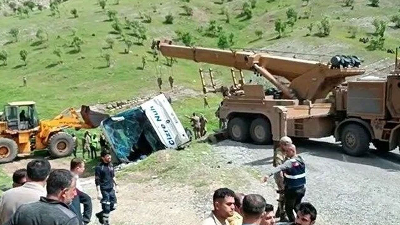 Şırnak'ta 2 askerin şehit olduğu kazada aracın sürücüsü tutuklandı