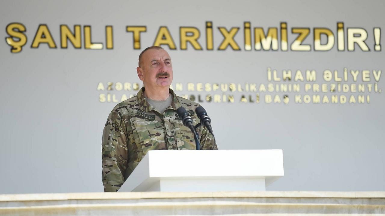 Aliyev açıkladı: Azerbaycan yeni İHA'lar ve uzun menzilli füzeler alacak