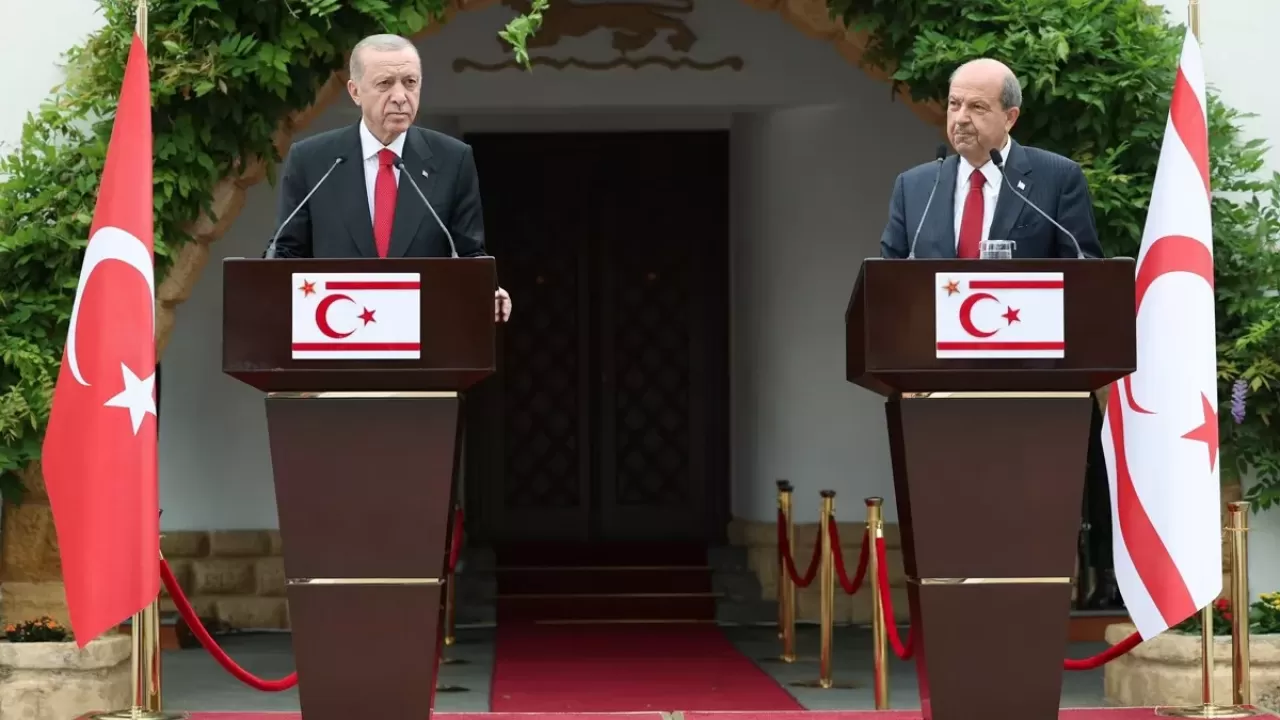 Cumuhurbaşkanı Erdoğan’dan dünyaya tarihi çağrı! “Masaya dönüş için KKTC tanınmalı!”