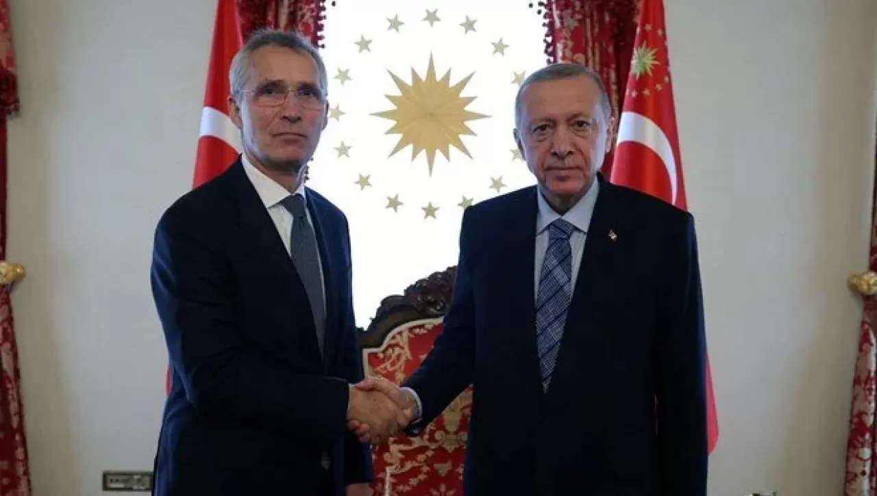 Cumhurbaşkanı Erdoğan, NATO Genel Sekreteri Stoltenberg ile görüştü