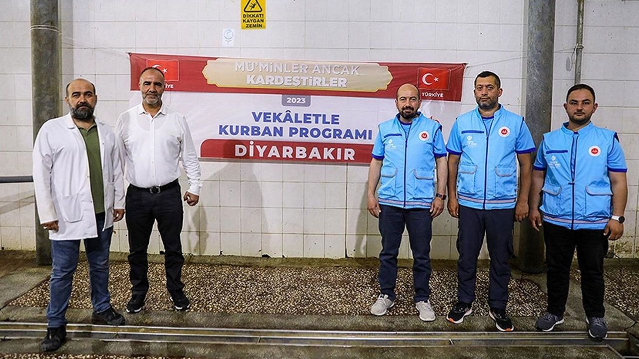 TDV, Diyarbakır'da kesilecek 14 bin hisse kurban etini ihtiyaç sahiplerine ulaştıracak