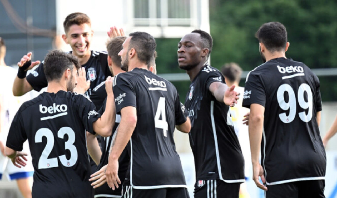 Beşiktaş, hazırlık maçında Mezokovesd'i 4-0 mağlup etti