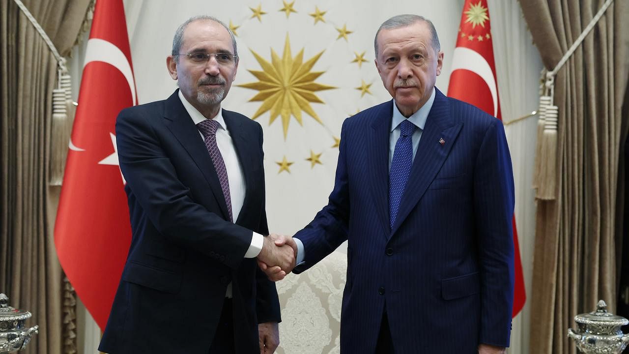 Cumhurbaşkanı Erdoğan Ürdün Başbakan Yardımcısı Safadi ile görüştü