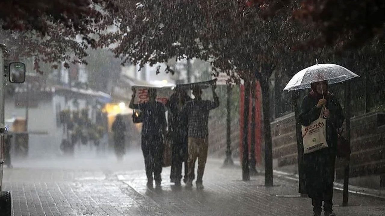 Meteoroloji'den 30 ile uyarı: Kuvvetli yağış bekleniyor