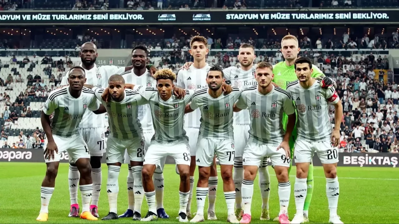 Beşiktaş'ın kamp kadrosu belli oldu