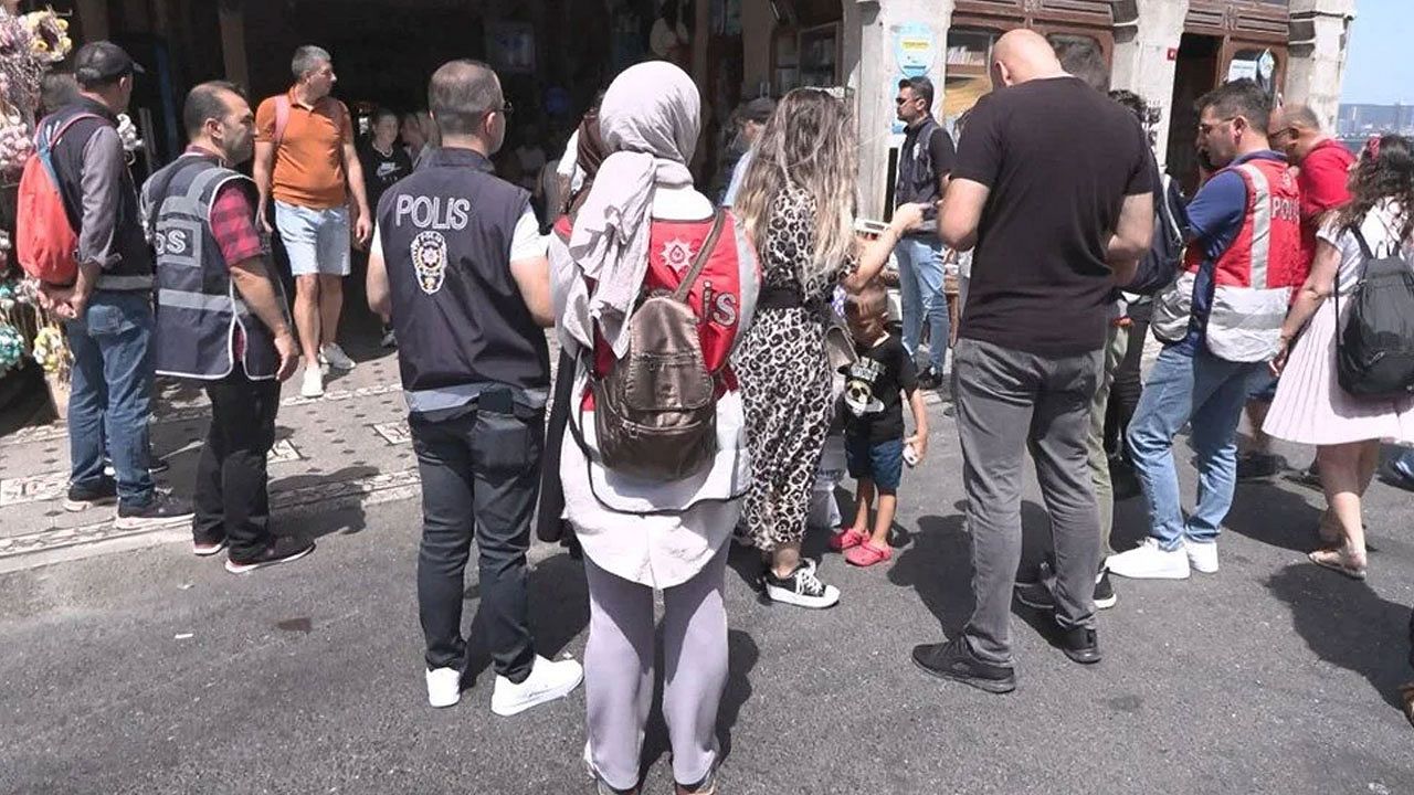 Büyükada'da kaçak göçmenlere yönelik denetim