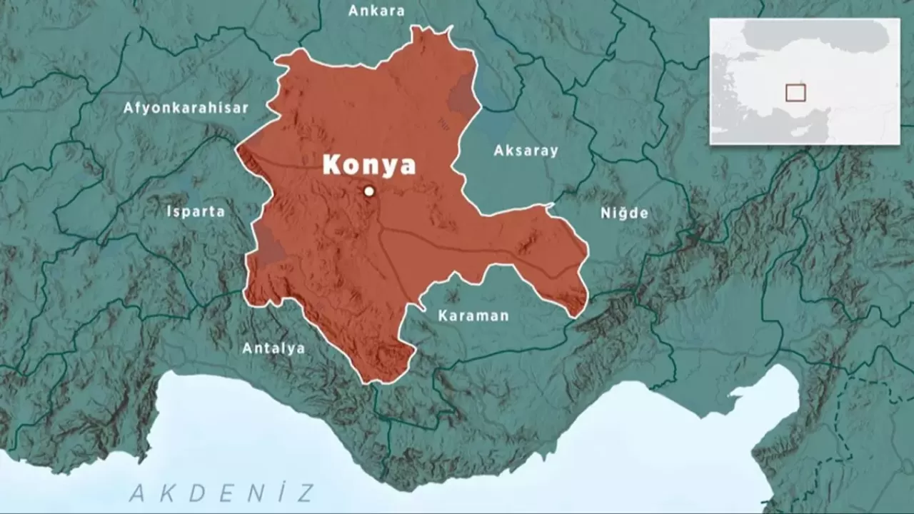 Konya'da 4.8 büyüklüğünde deprem