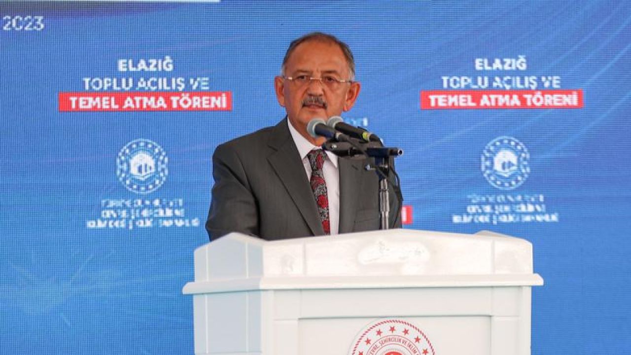 Bakan Özhaseki: Yerinde dönüşüm çalışmasına 180 bine yakın başvuru oldu