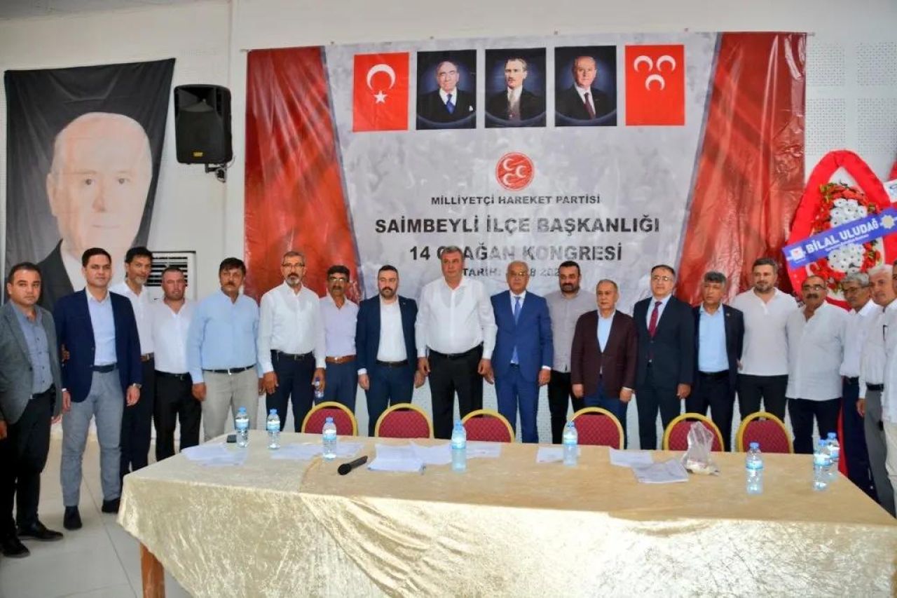 MHP Adana'da ilk kongresini Saimbeyli'de yaptı