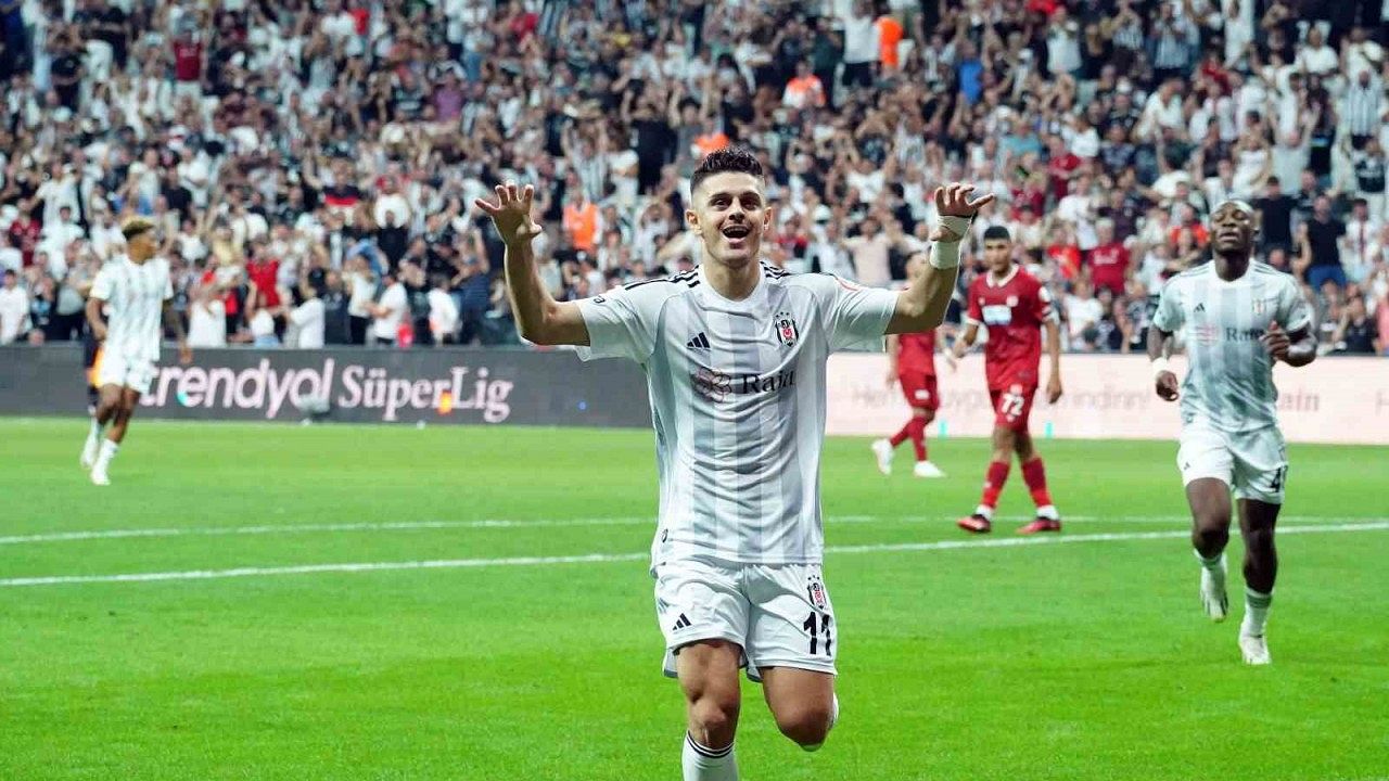 Milot Rashica, Beşiktaş’ta ilk golünü attı