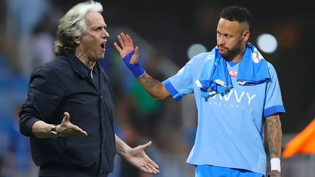 Neymar, Jorge Jesus ile tartıştı! Gönderilmesi için yönetime başvurdu