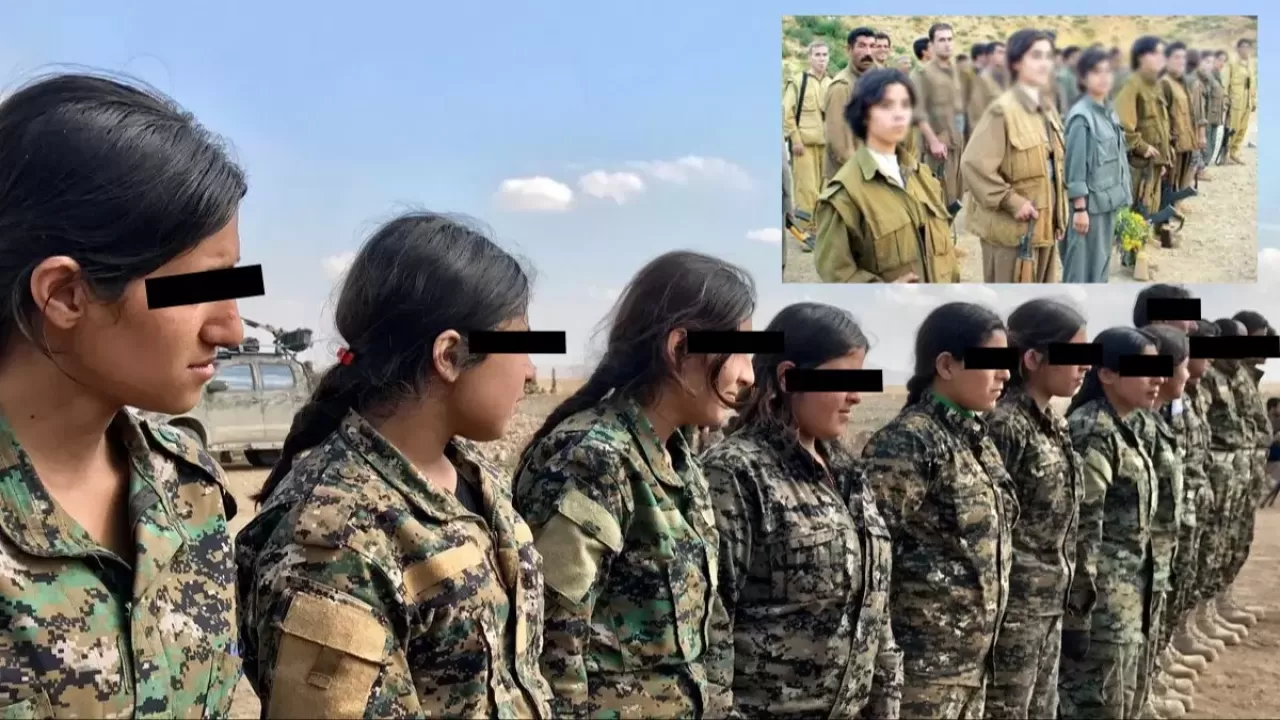 Çocukları hedef alıyorlar! ABD destekli terör örgütü PKK/YPG'den Suriye'de alçak uygulama