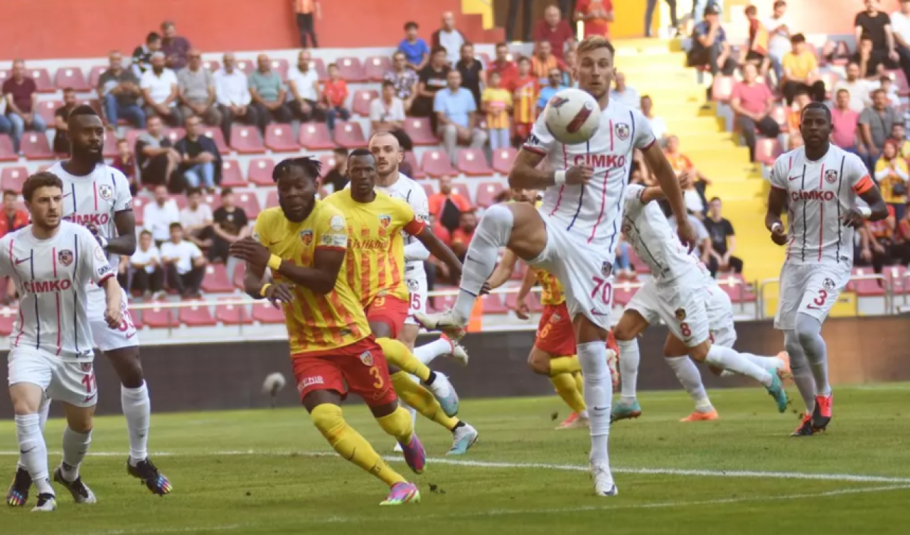 Kayserispor, Gaziantep'i tek golle geçti! Sumudica, ilk maçından mağlubiyetle ayrıldı...