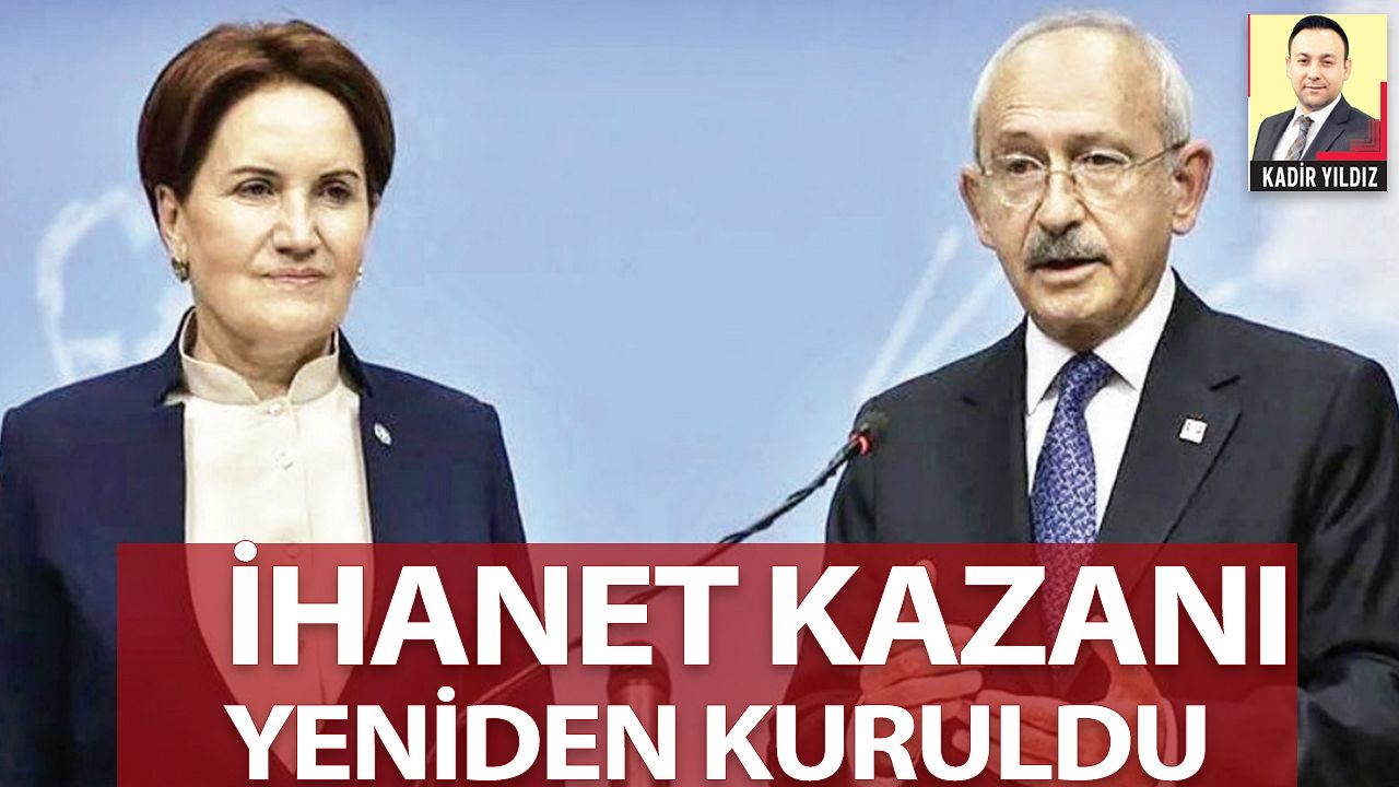 İhanet kazanı yeniden kuruldu