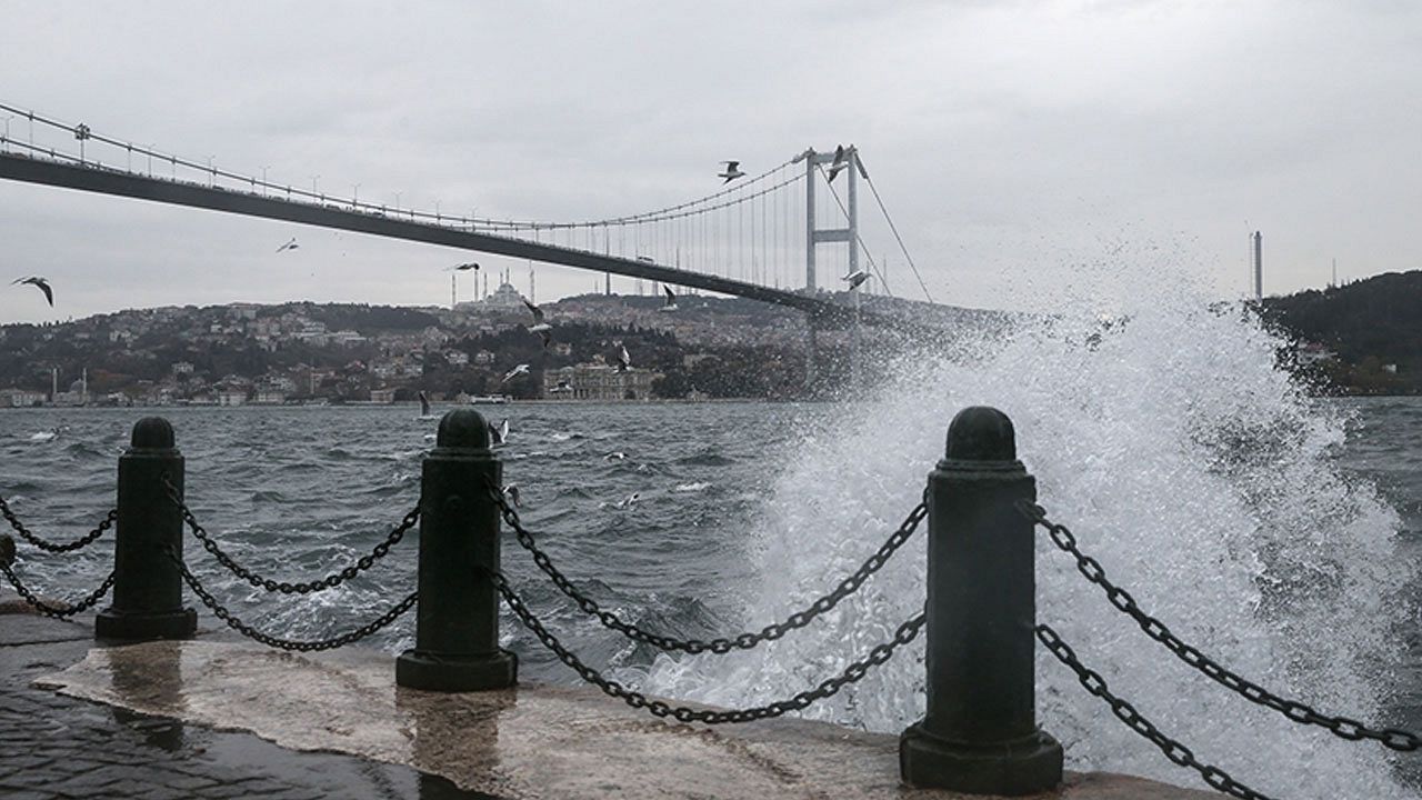 Valilikten İstanbul'a fırtına uyarısı