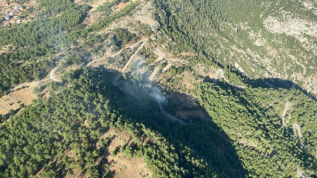 Muğla'daki orman yangını söndürüldü