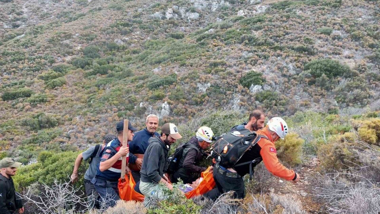 İki gündür mahsur kaldıkları yerden kurtarıldılar