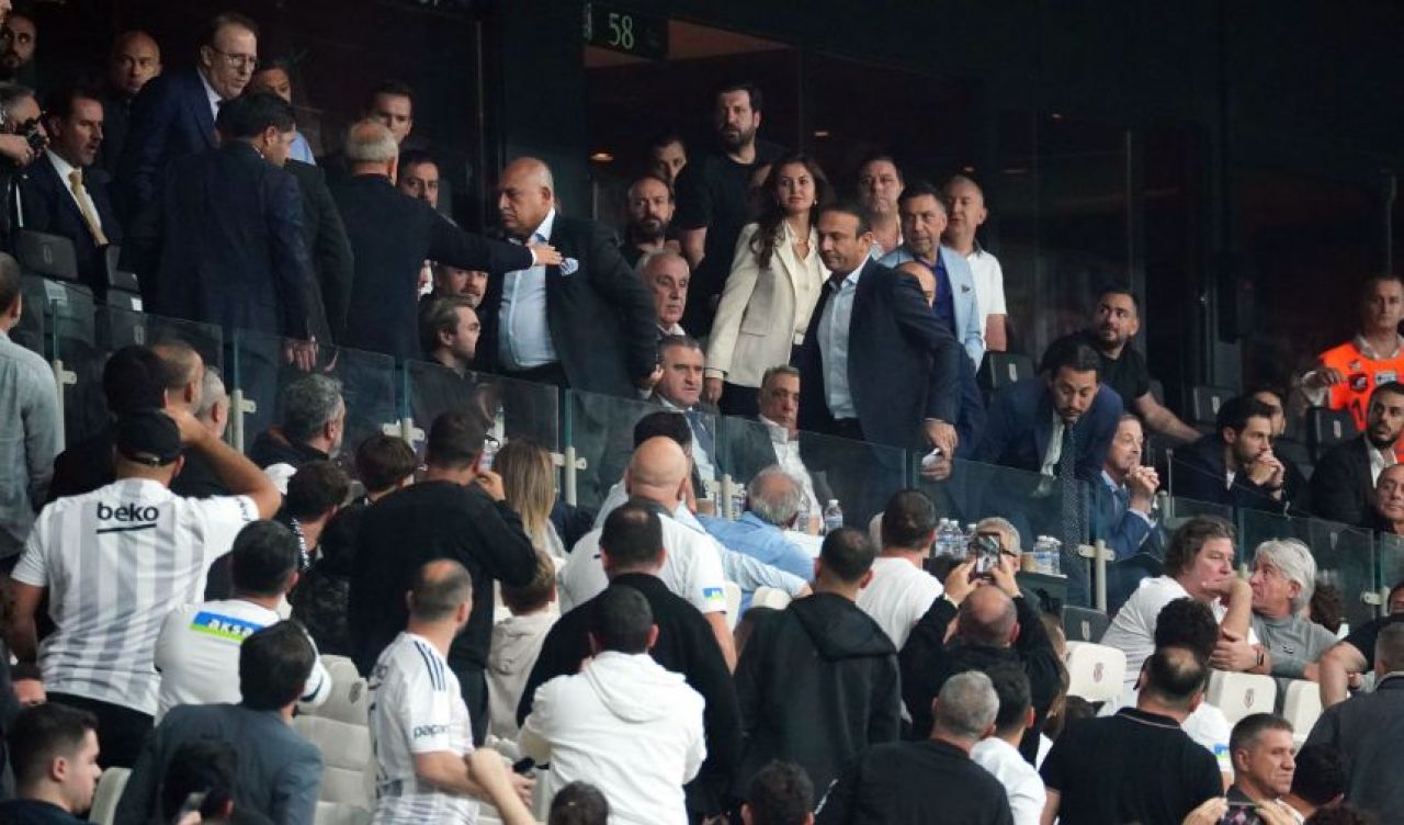 TFF Başkanı Büyükekşi, Beşiktaş Stadyumu’nu terk etti