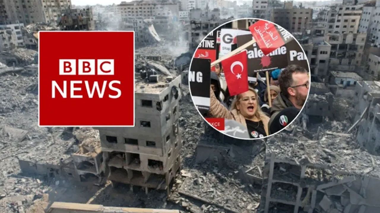 BBC algıya devam ediyor! Bu kez Türk bayrağını alet ettiler