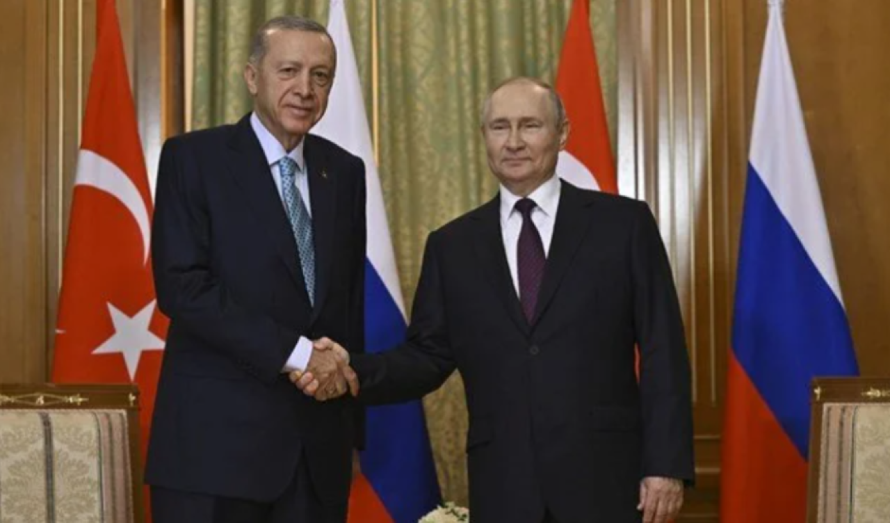 Cumhurbaşkanı Erdoğan, Rusya Devlet Başkanı Putin ile görüştü