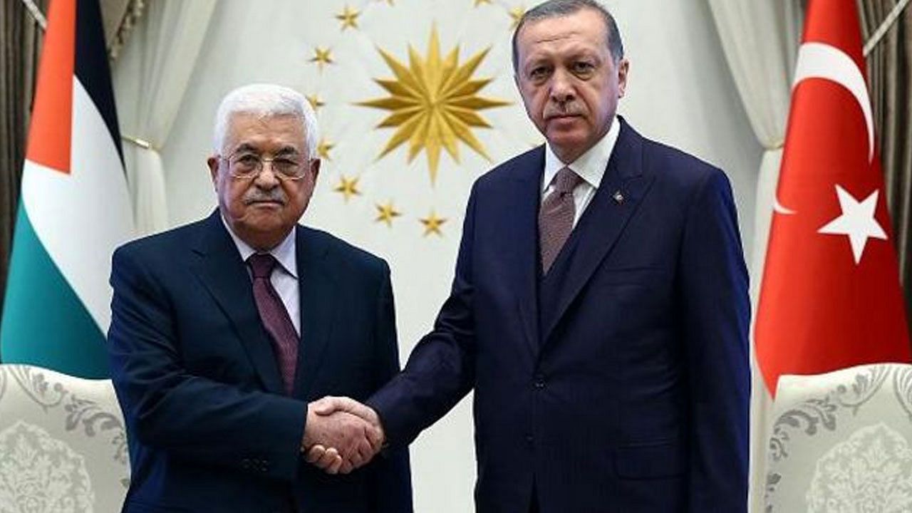 İsrail-Filistin diplomasisi! Cumhurbaşkanı Erdoğan, Abbas ve Herzog ile görüştü