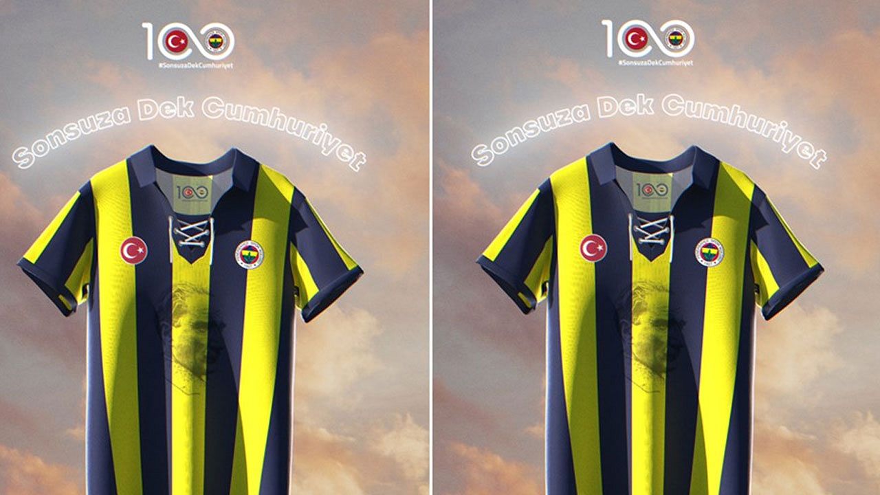 Fenerbahçe'den 100. yıla özel forma