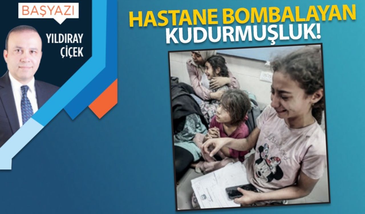 Hastane bombalayan kudurmuşluk!