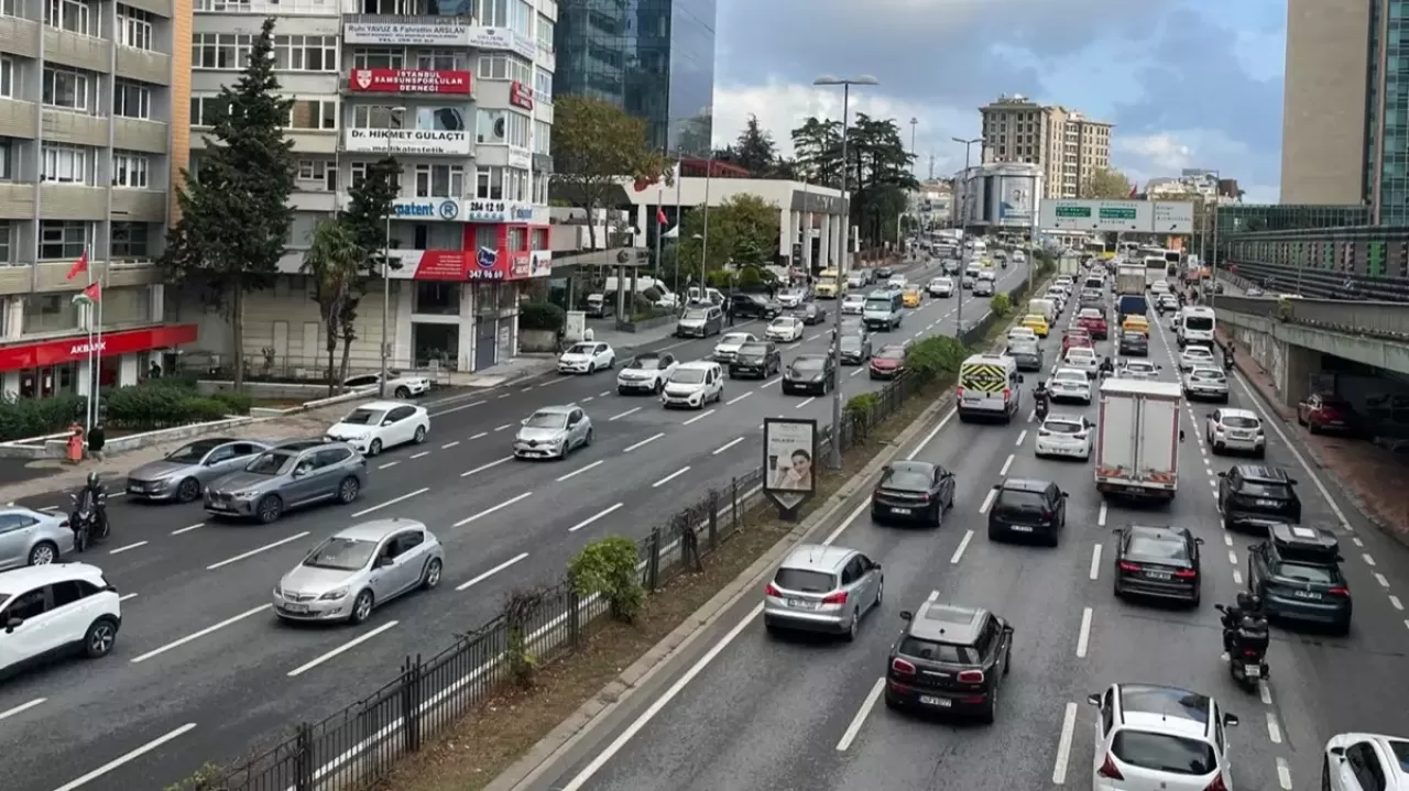 İstanbul'da pazartesi trafiği