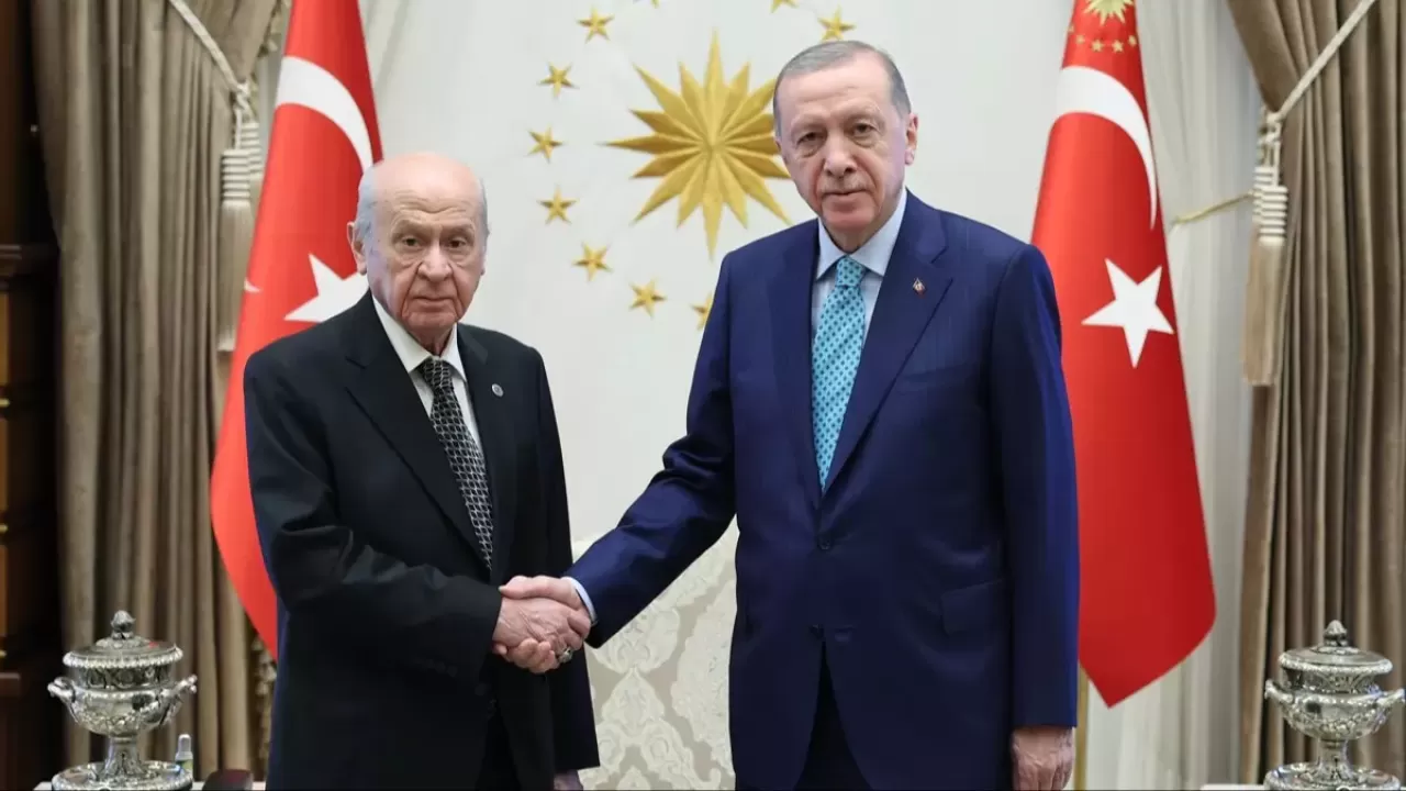 Cumhurbaşkanı Erdoğan- Devlet Bahçeli görüşmesi sona erdi