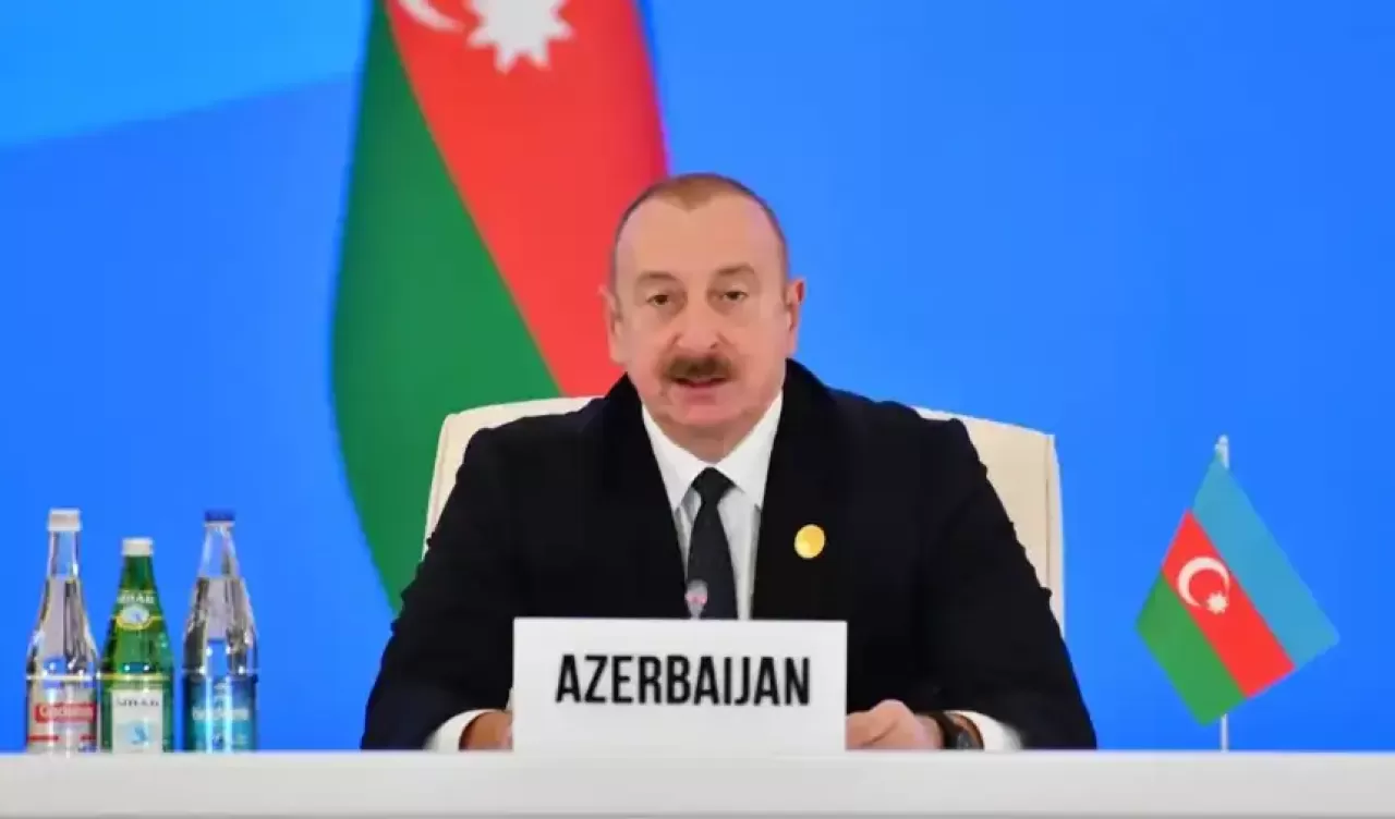 Aliyev: Ermenistan gibi ülkelerin kaderi dış sponsorların elinde