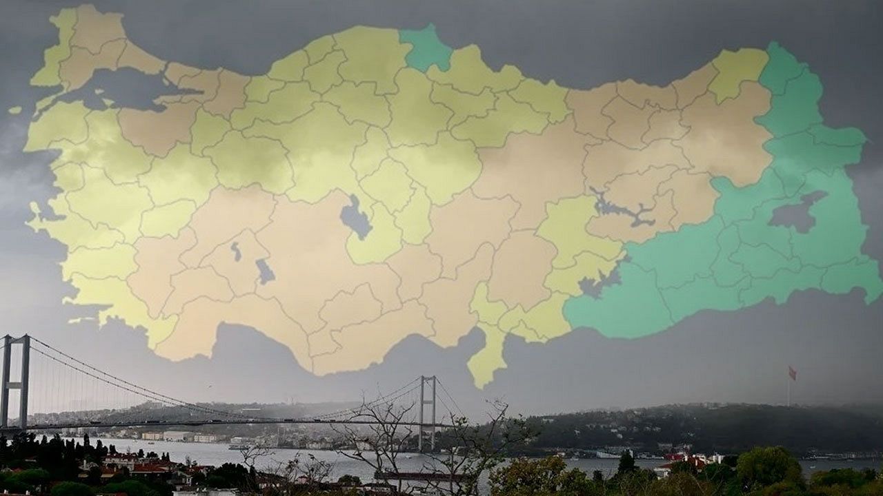 66 il için uyarı! Meteoroloji ve valilikten açıklama