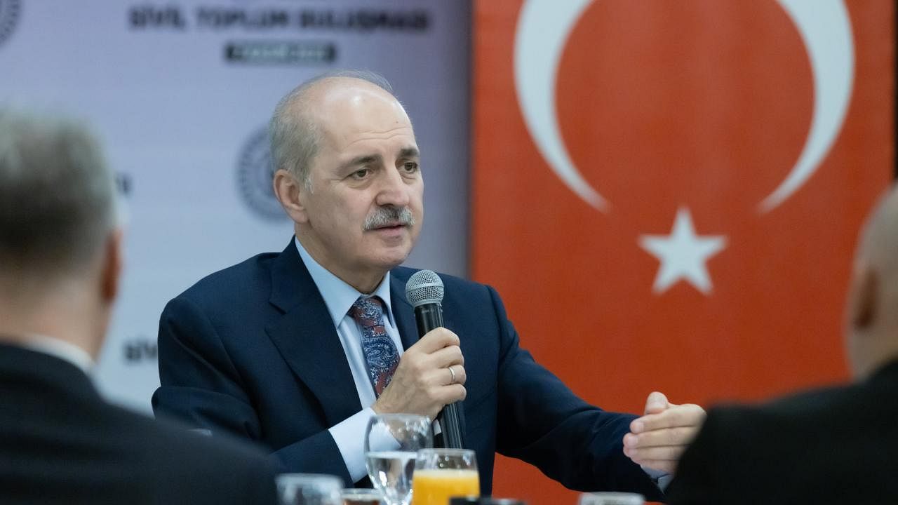 TBMM Başkanı Kurtulmuş: Biz insanlıktan yanayız