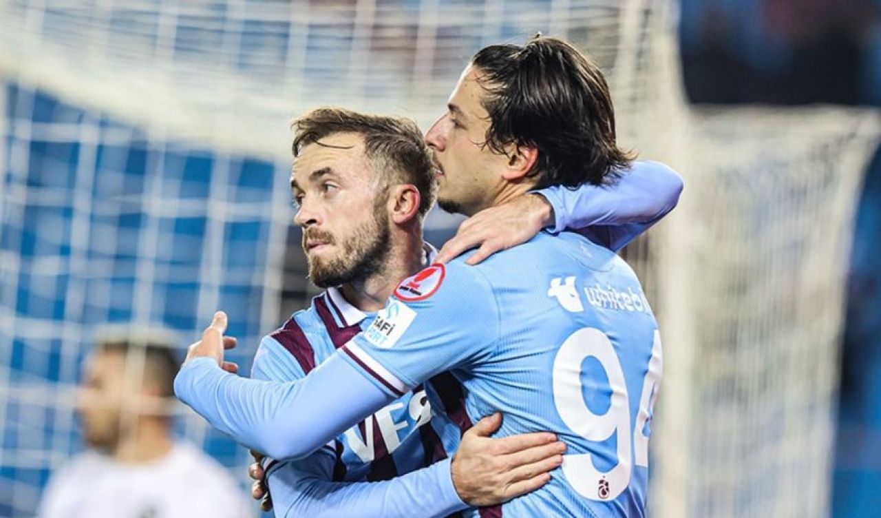 Trabzonspor Çorum FK'yı kupadan eledi