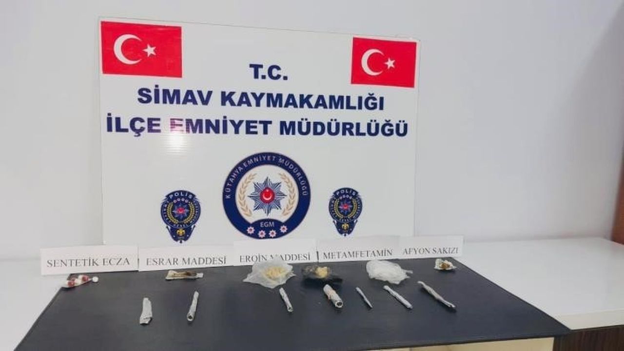 Simav’da uyuşturucuyla yakalanan 3 kişi tutuklandı