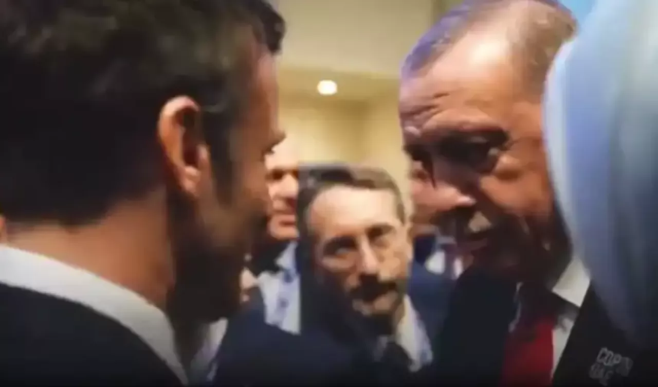 Cumhurbaşkanı Erdoğan Dubai'de Macron ile görüştü: Moralin yerinde mi?