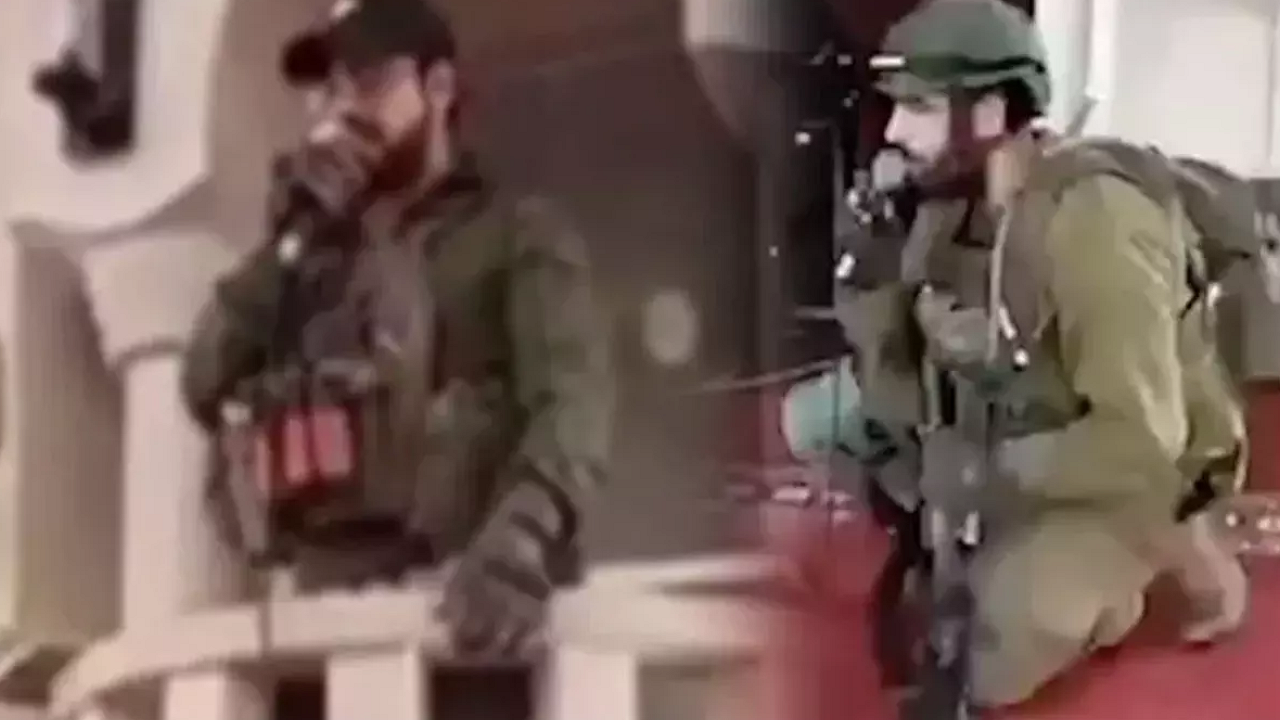 İsrail askerlerinden camide iğrenç hareket! Sosyal medyada tepki yağdı